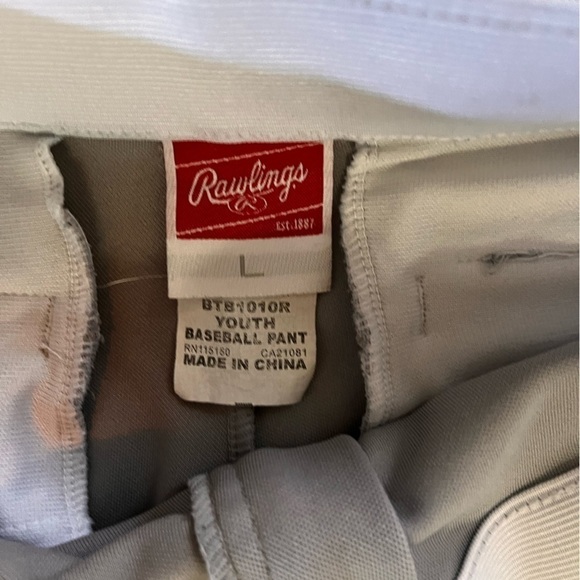 Rawlings BASEBALL PANTS youth size large - Picture 5 of 6